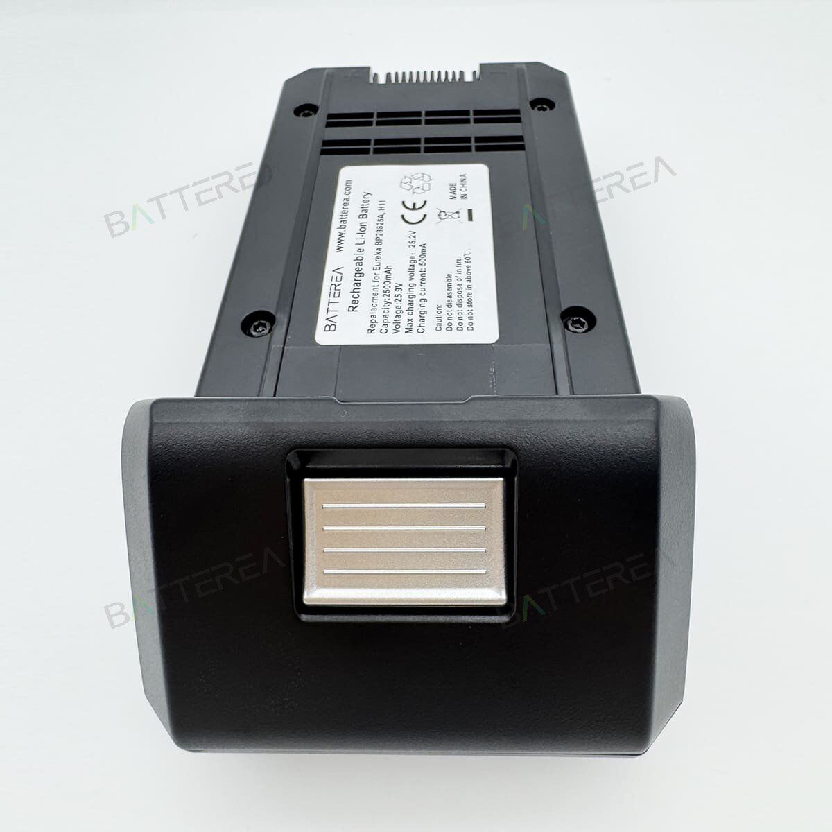25.9v 2500mah battery replacement for eureka h11 handheld cordless vacuum c h11 bp28825a front