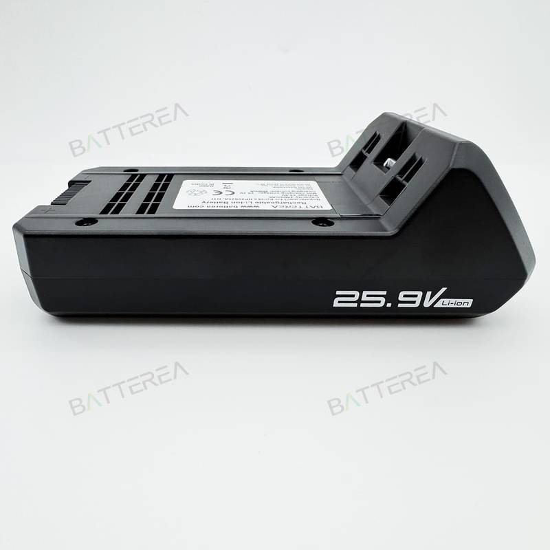 25.9v 2500mah battery replacement for eureka h11 handheld cordless vacuum c h11 bp28825a side