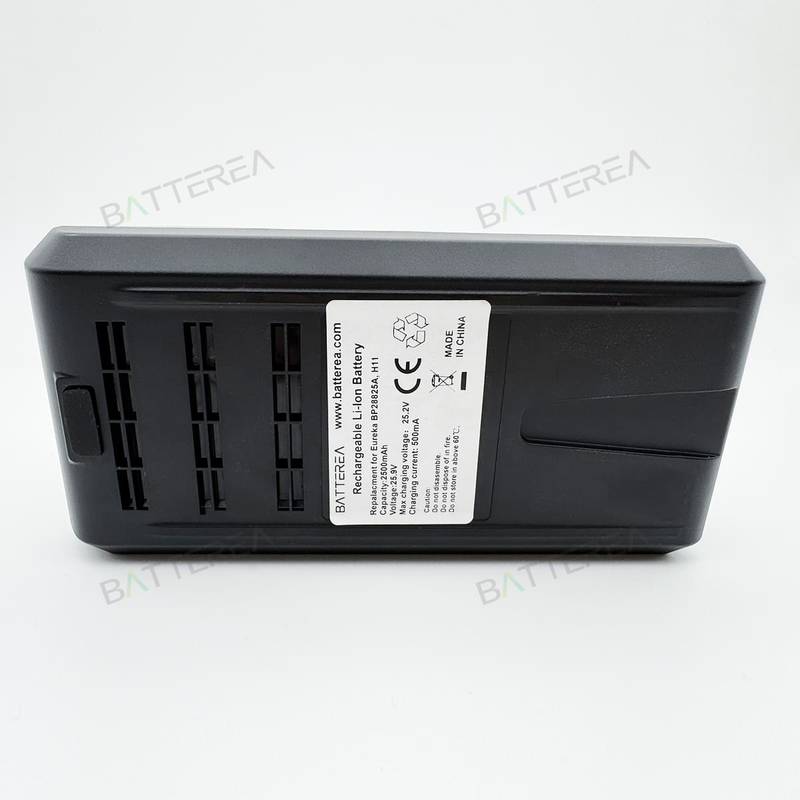 25.9v 2500mah battery replacement for eureka h11 handheld cordless vacuum c h11 bp28825a bottom (2)