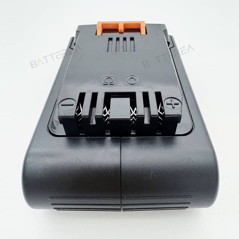 24v 3ah cordless vacuum cleaner battery for bissell cleanview xr series , 3789u,3797v, replacement for cleanview xr 4054 front side