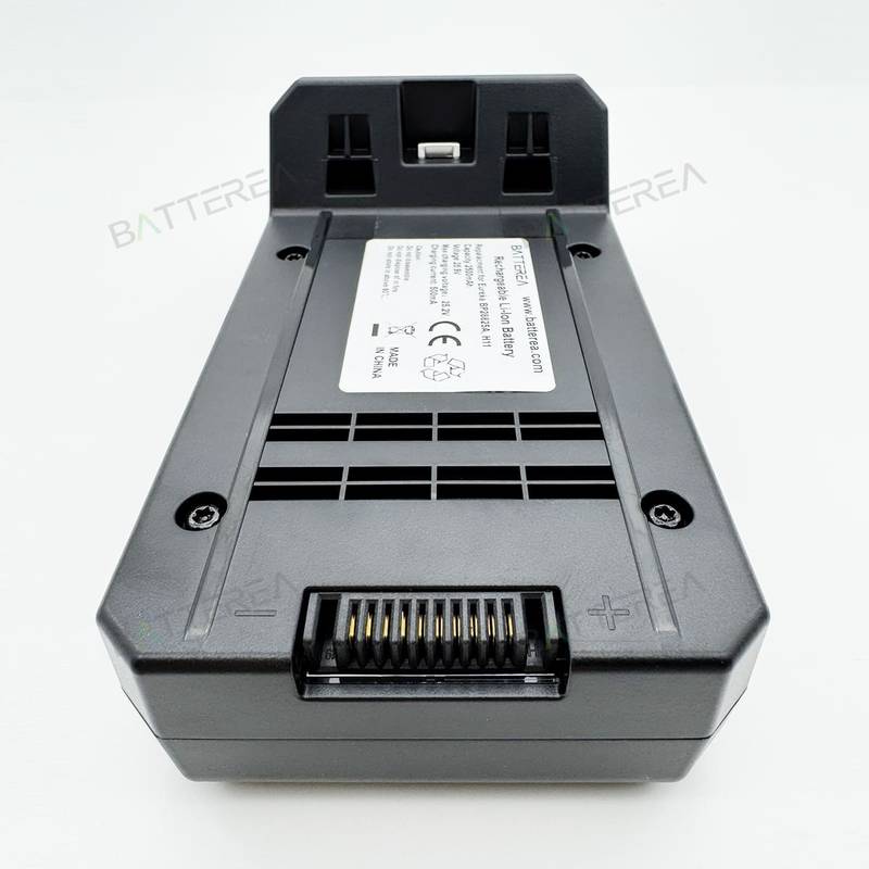 25.9v 2500mah battery replacement for eureka h11 handheld cordless vacuum c h11 bp28825a bottom