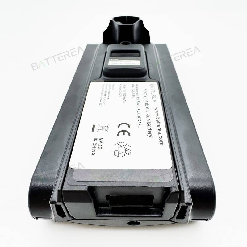 25.2v 3000mah battery replacement for shark xbatr725sl