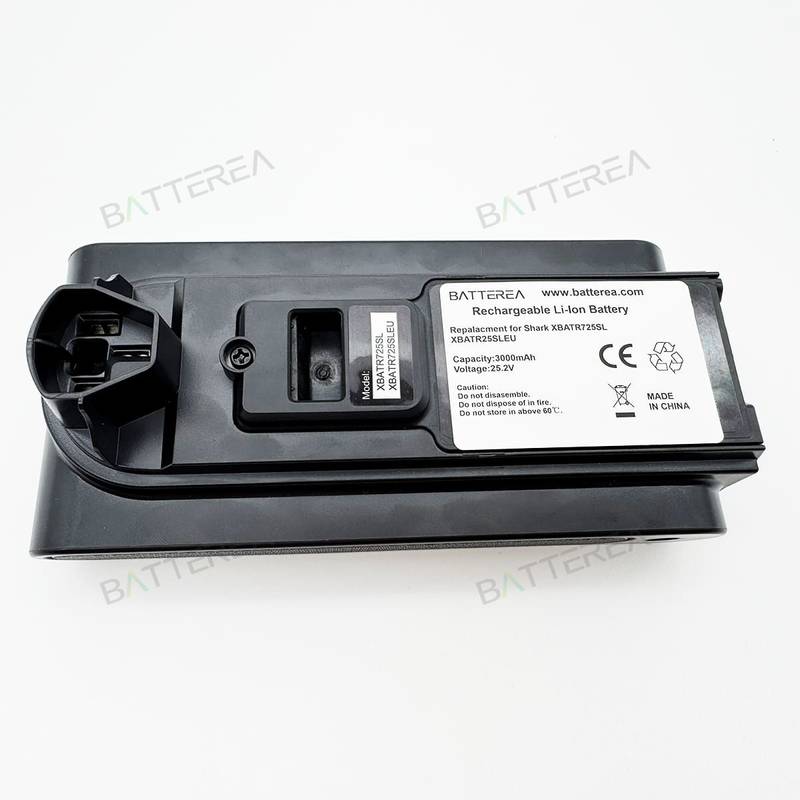 25.2v 3000mah battery replacement for shark xbatr725sl