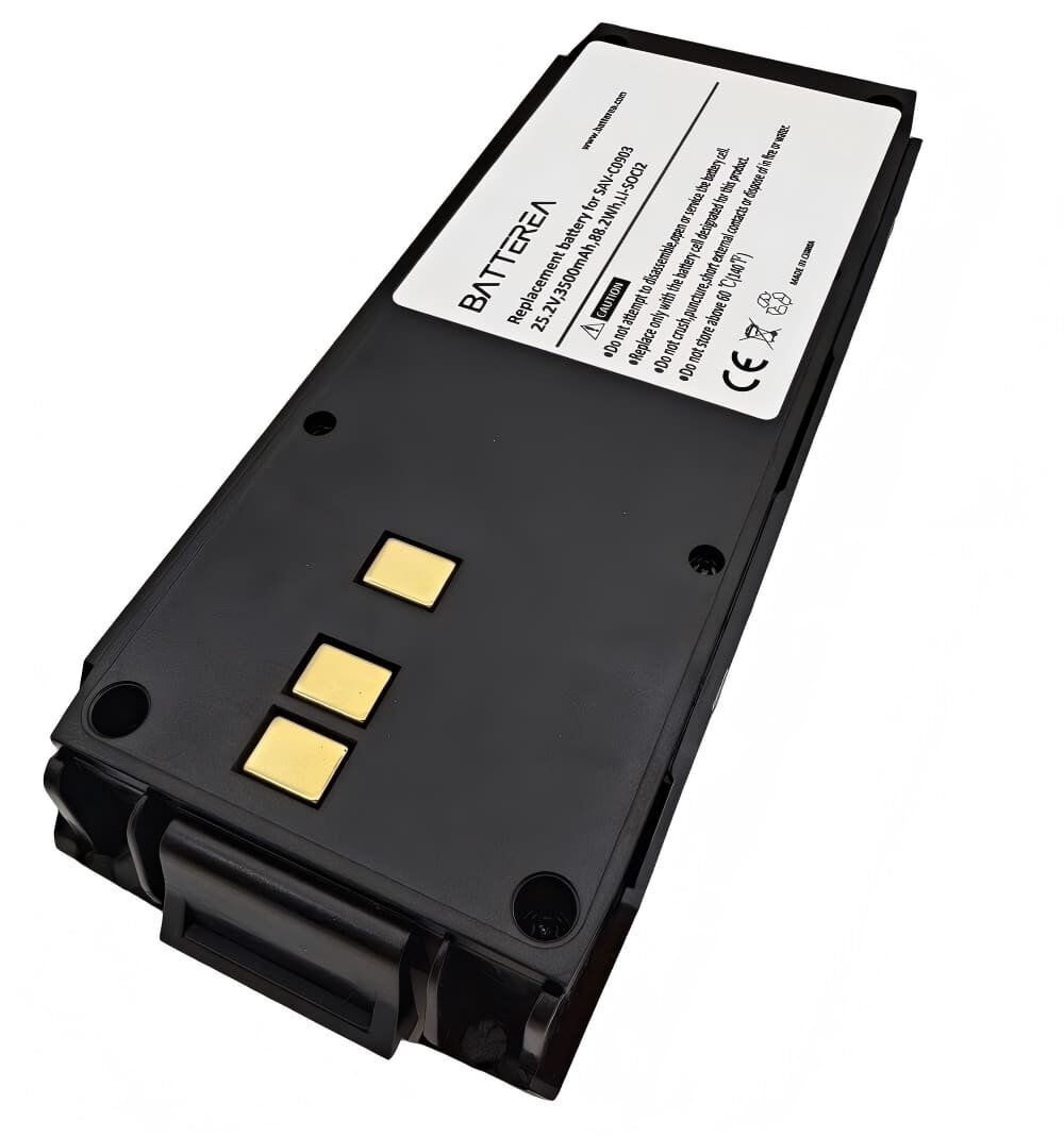 wholesale battery compatible with saverone d, p, automatic crane romote controller, replaces for sav c0903, 25.2v,3500mah,li socl2