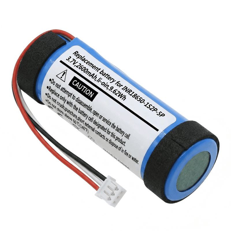 wholesale reaplcement battery for teufel boomster go,replaces inr18650 1s2p 5p, 3.7v,2600mah,9.62wh,li ion