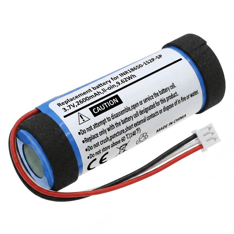 wholesale reaplcement battery for teufel boomster go,replaces inr18650 1s2p 5p, 3.7v,2600mah,9.62wh,li ion